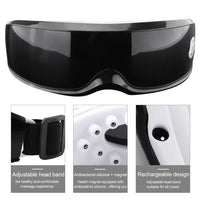 Orku Magnetic Eye Massager Rechargeable - Wireless Pressure Vibration Electric