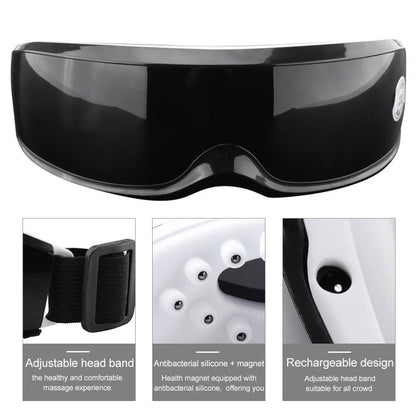 Orku Magnetic Eye Massager Rechargeable - Wireless Pressure Vibration Electric