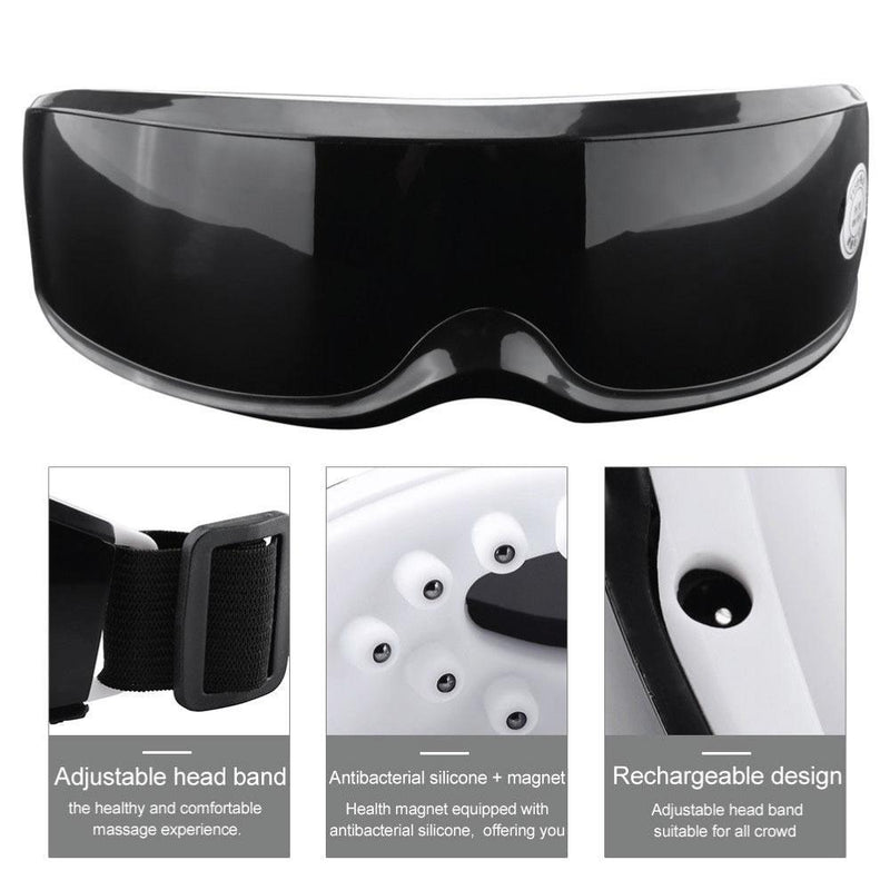 Orku Magnetic Eye Massager Rechargeable - Wireless Pressure Vibration Electric