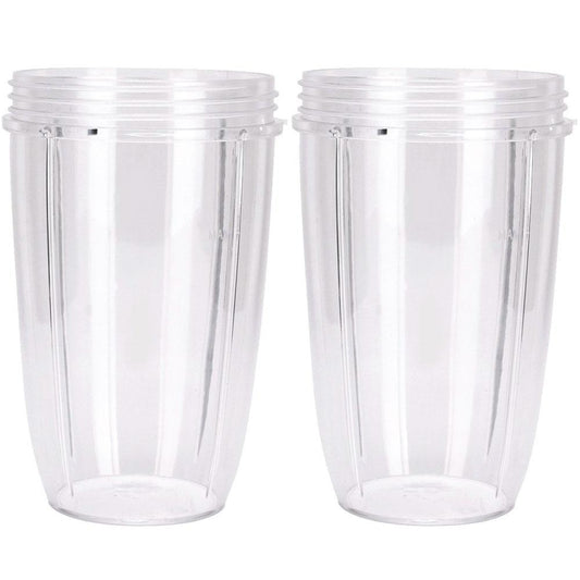 2x For Nutribullet Colossal Big Large Tall Cup 32 Oz - Nutri 600 and 900 Models
