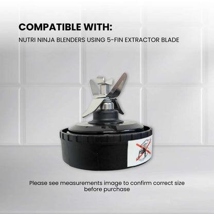 For Nutri Ninja 5 Fin Extractor Blade Replacement Compatible with QB3000 Series