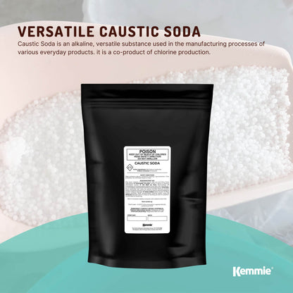 5Kg Caustic Soda Pearls Food Grade Sodium Hydroxide Lye NaOH Soap Making Beads