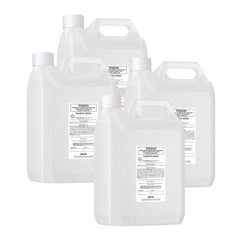 Bulk 20Kg Caustic Soda Pearls Food Grade Sodium Hydroxide Lye NaOH Soap Making