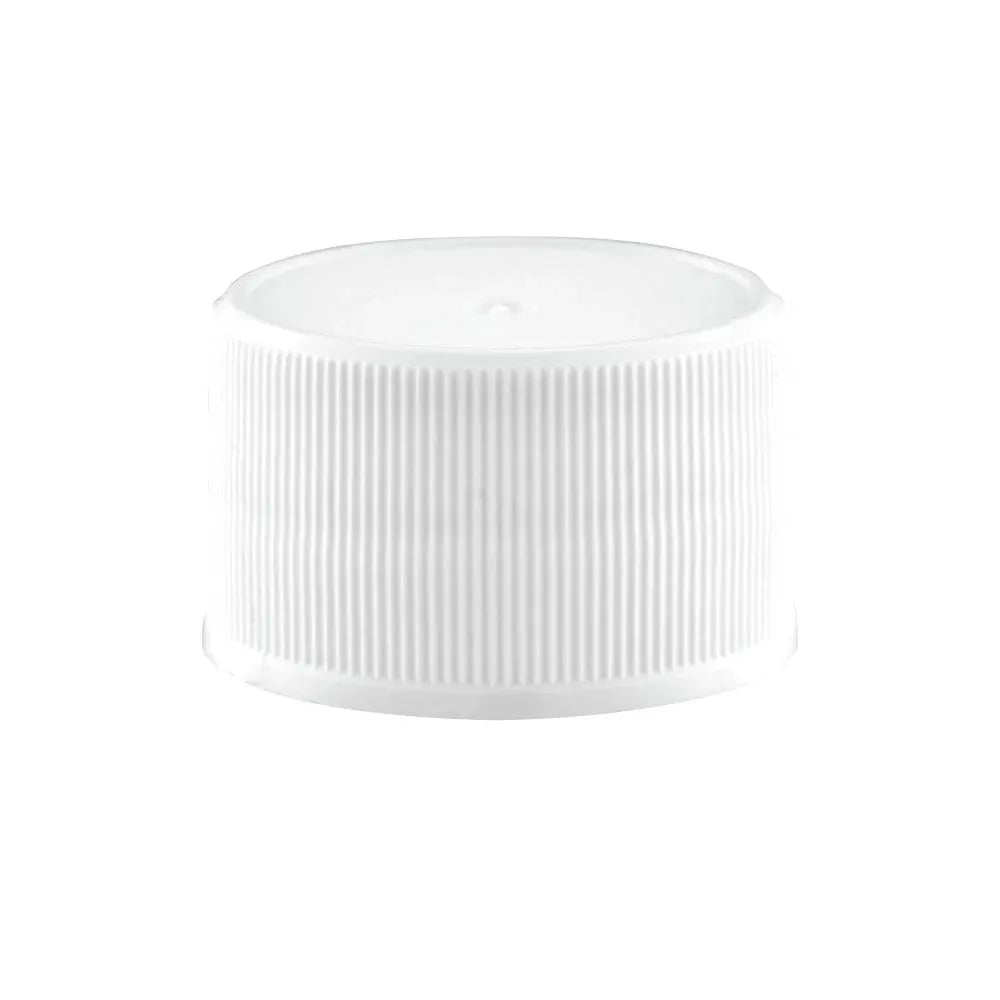 1x 500ml Clear HDPE Round Bottle + 28/410 Caps - Empty Plastic Food Storage