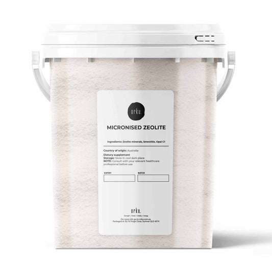 800g Pure Micronised Zeolite Powder Mineral Tub - Micronized Volcamin