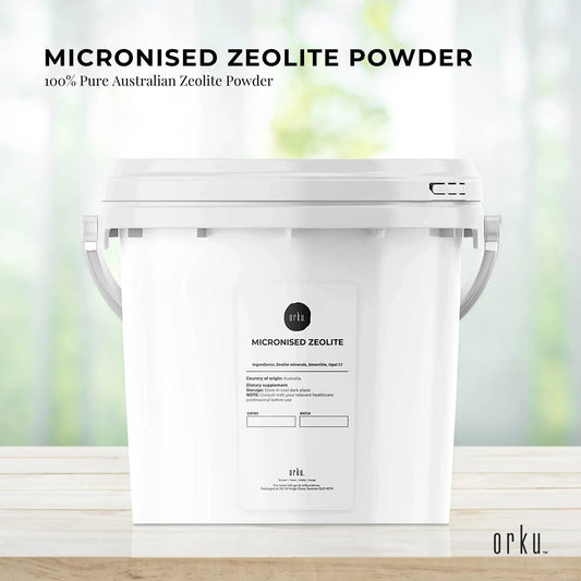 1.3kg Pure Micronised Zeolite Powder Tub Mineral - Micronized Volcamin