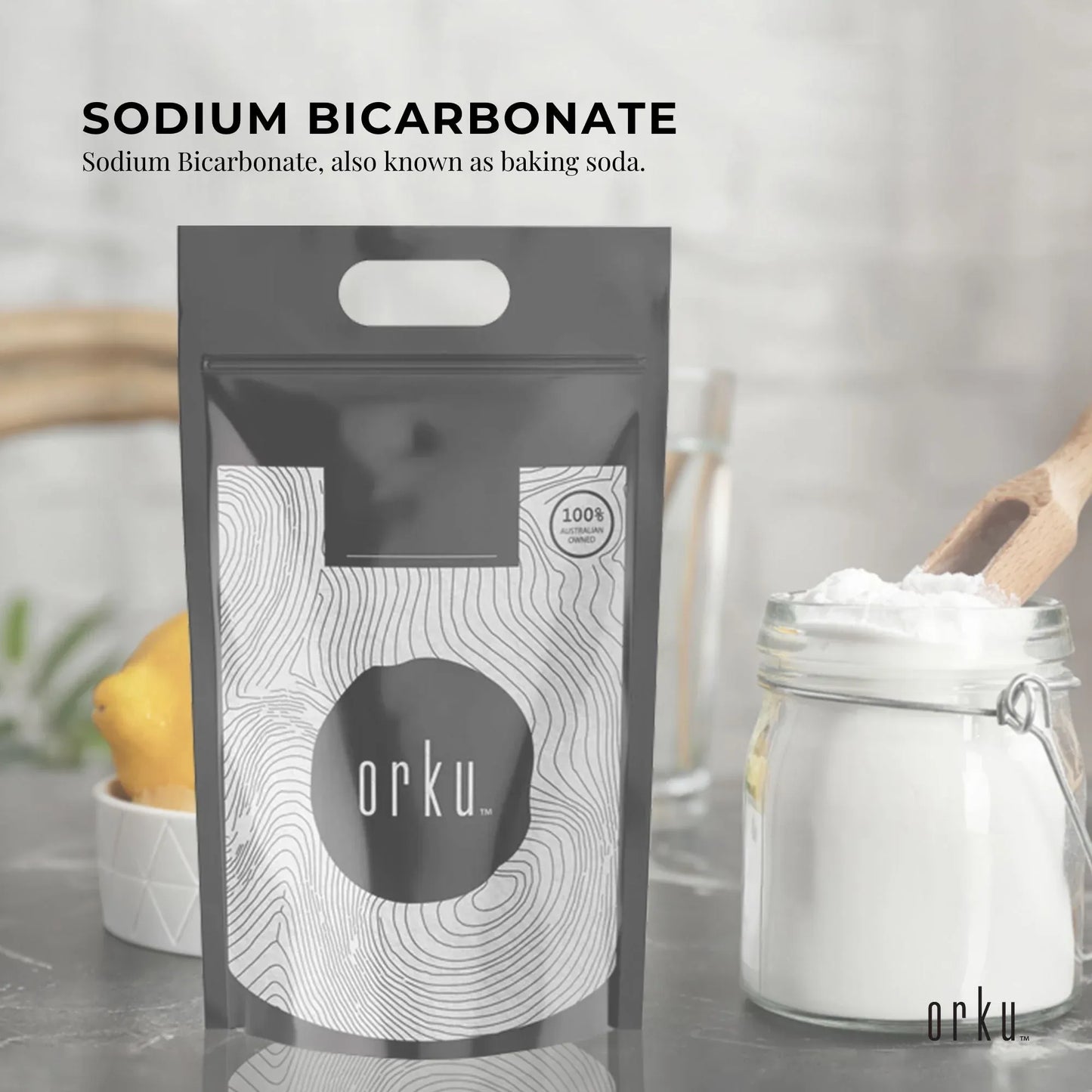 Bulk 10Kg Sodium Bicarbonate - Food Grade Bicarb Baking Soda Hydrogen Carbonate