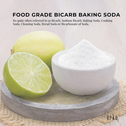 Bulk 10Kg Sodium Bicarbonate - Food Grade Bicarb Baking Soda Hydrogen Carbonate