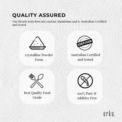 Bulk 10Kg Sodium Bicarbonate - Food Grade Bicarb Baking Soda Hydrogen Carbonate