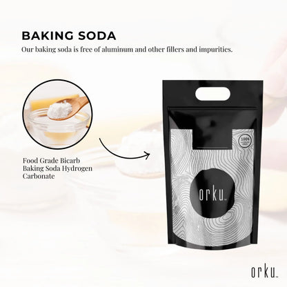 Bulk 20Kg Sodium Bicarbonate - Food Grade Bicarb Baking Soda Hydrogen Carbonate