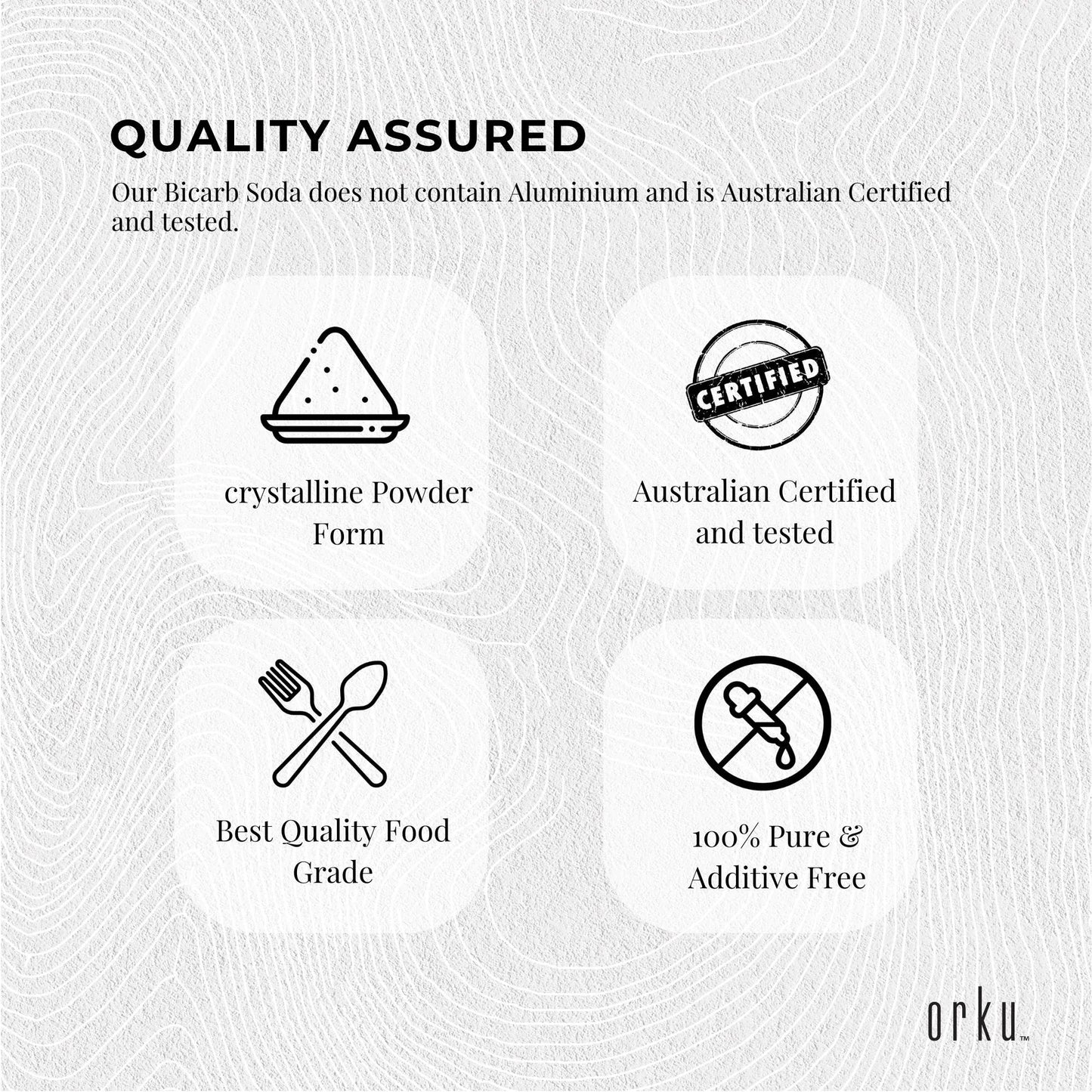 Bulk 20Kg Sodium Bicarbonate - Food Grade Bicarb Baking Soda Hydrogen Carbonate