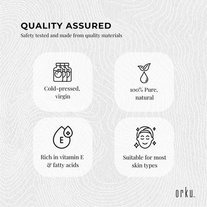 Orku 100ml Organic Neem Seed Oil  Debitterised Cold Pressed Azadirachtin Indica