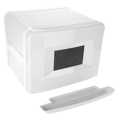Orku 8L White Electric Towel Warmer UV Steriliser Cabinet Salon Heat Sanitiser