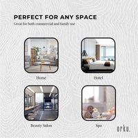 Orku 32L White UV Electric Towel Warmer Steriliser Cabinet Salon Heat Sanitiser