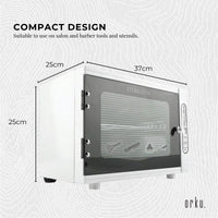 10L UV Steriliser Box Beauty Equipment Sanitising Salon Nail Tools Sterilizer