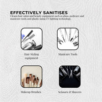 10L UV Steriliser Box Beauty Equipment Sanitising Salon Nail Tools Sterilizer