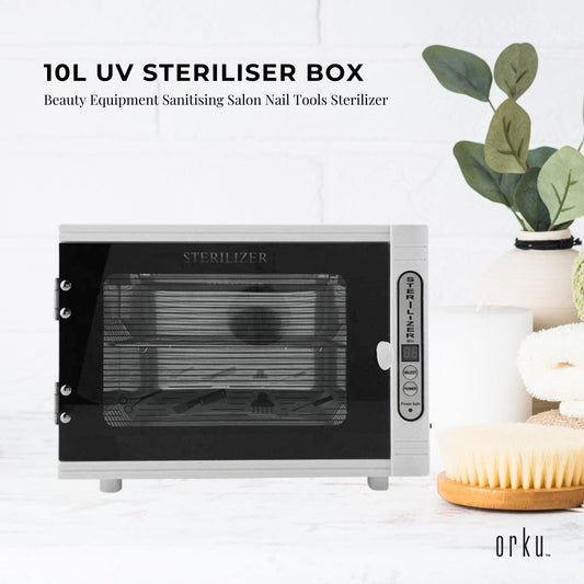 Orku 10L UV Steriliser Box Beauty Equipment Sanitising Salon Tools Sterilizer