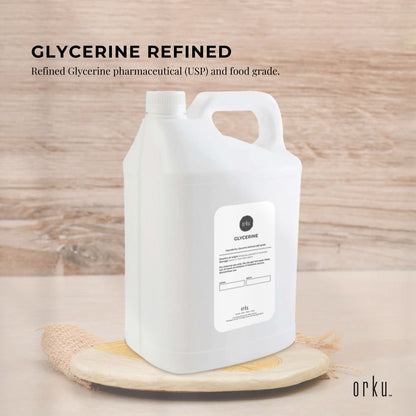 5L Glycerine Refined USP 99.9% Glycerol Pharmaceutical Vegetable Soybean Rapeseed