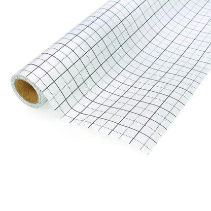 Grid Pattern Tracing Paper Birch 10m x 80cm Black Printed Dressmakers Sewing Roll