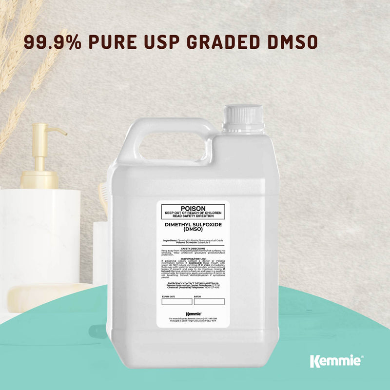 5L DMSO Liquid 99.9% Pure Pharmaceutical Grade Dimethyl Sulfoxide Bulk