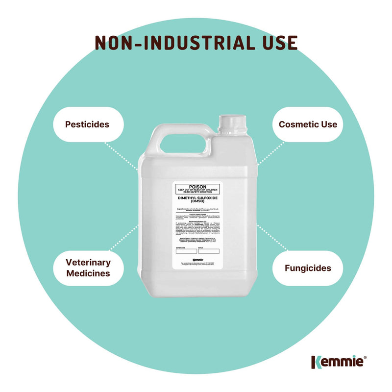 5L DMSO Liquid 99.9% Pure Pharmaceutical Grade Dimethyl Sulfoxide Bulk