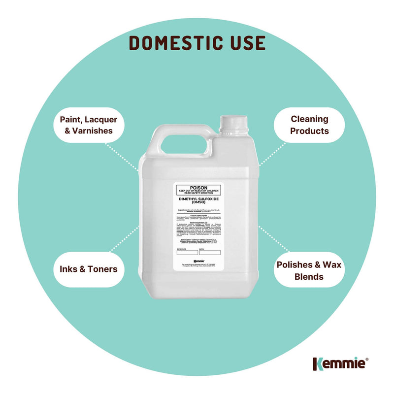 5L DMSO Liquid 99.9% Pure Pharmaceutical Grade Dimethyl Sulfoxide Bulk