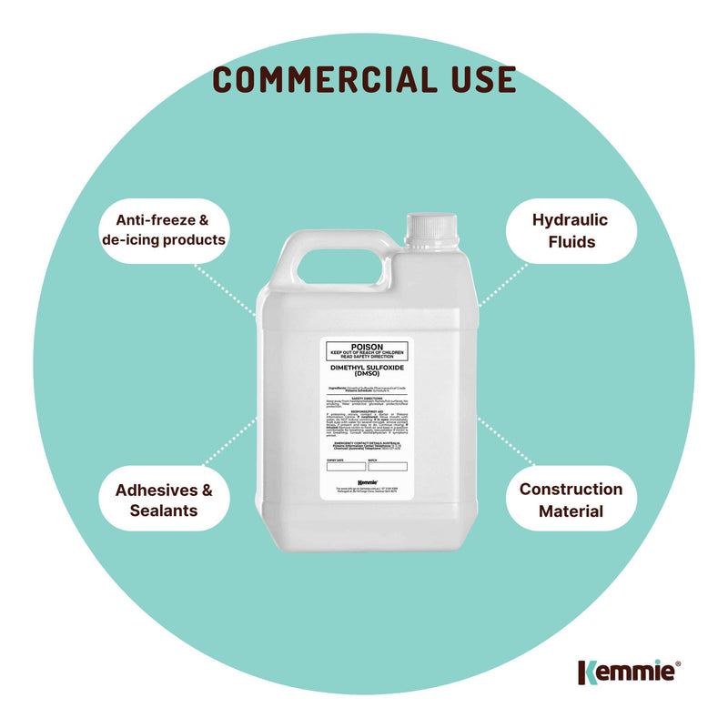 5L DMSO Liquid 99.9% Pure Pharmaceutical Grade Dimethyl Sulfoxide Bulk