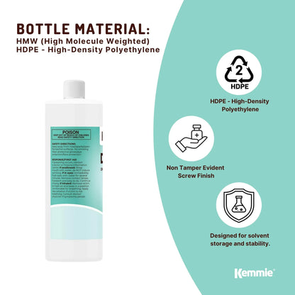 Kemmie 250ml DMSO Liquid 99.9% Pure - USP Grade Dimethyl Sulfoxide Solvent