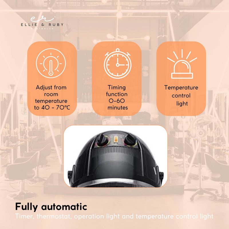 Hanging Hooded Hair Dryer Wall Mounted Bonnet Hood Hairdryer Salon Equipment