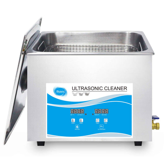 6.5L Digital Ultrasonic Cleaner Jewelry Ultra Sonic Bath Degas Parts Cleaning