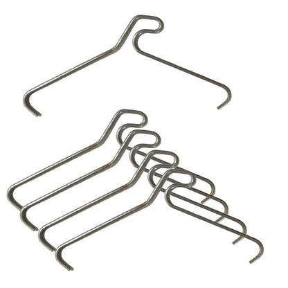 5 Pack 70mm (2.7") Brick Hooks - Wall Crab Clips Hangers For Pictures Plants