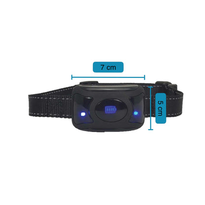 Dog Bark Collar - 1x 600m Range Receiver Vibration IPX7 Waterproof Training Aid