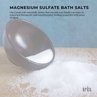Orku 400g Epsom Salt - USP Grade Magnesium Sulfate Body Bath Salts
