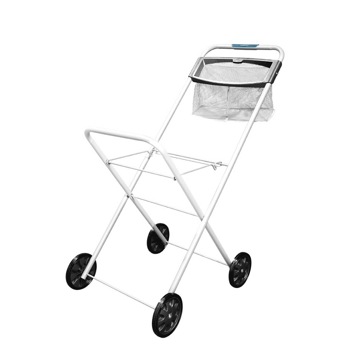 Hills Premium Laundry Trolley For Clothes Washing Basket Integrated Peg Basket