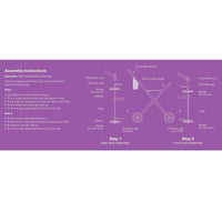 Hills Premium Laundry Trolley For Clothes Washing Basket Integrated Peg Basket