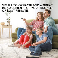 Chunghop Universal TV Remote Control Compatible with Hisense LCD Smart HD Plasma