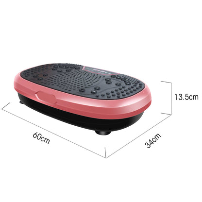 Social Hike Pink Mini Vibration Plate - Vibrating Exercise Machine Platform