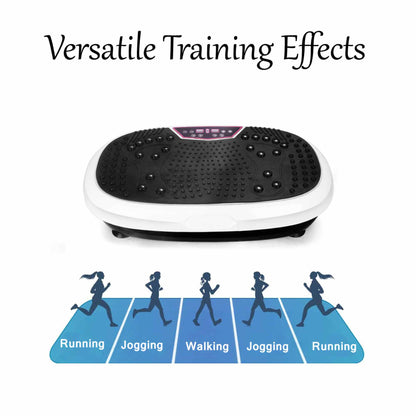 Social Hike Pink Mini Vibration Plate - Vibrating Exercise Machine Platform