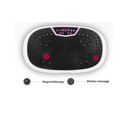 Social Hike Pink Mini Vibration Plate - Vibrating Exercise Machine Platform