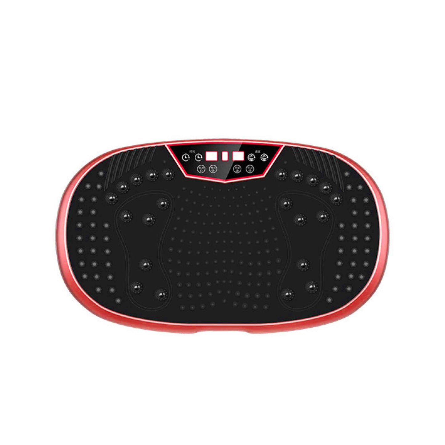 Red Mini Vibration Platform Magnet Therapy Vibrating Machine Exercise Plate