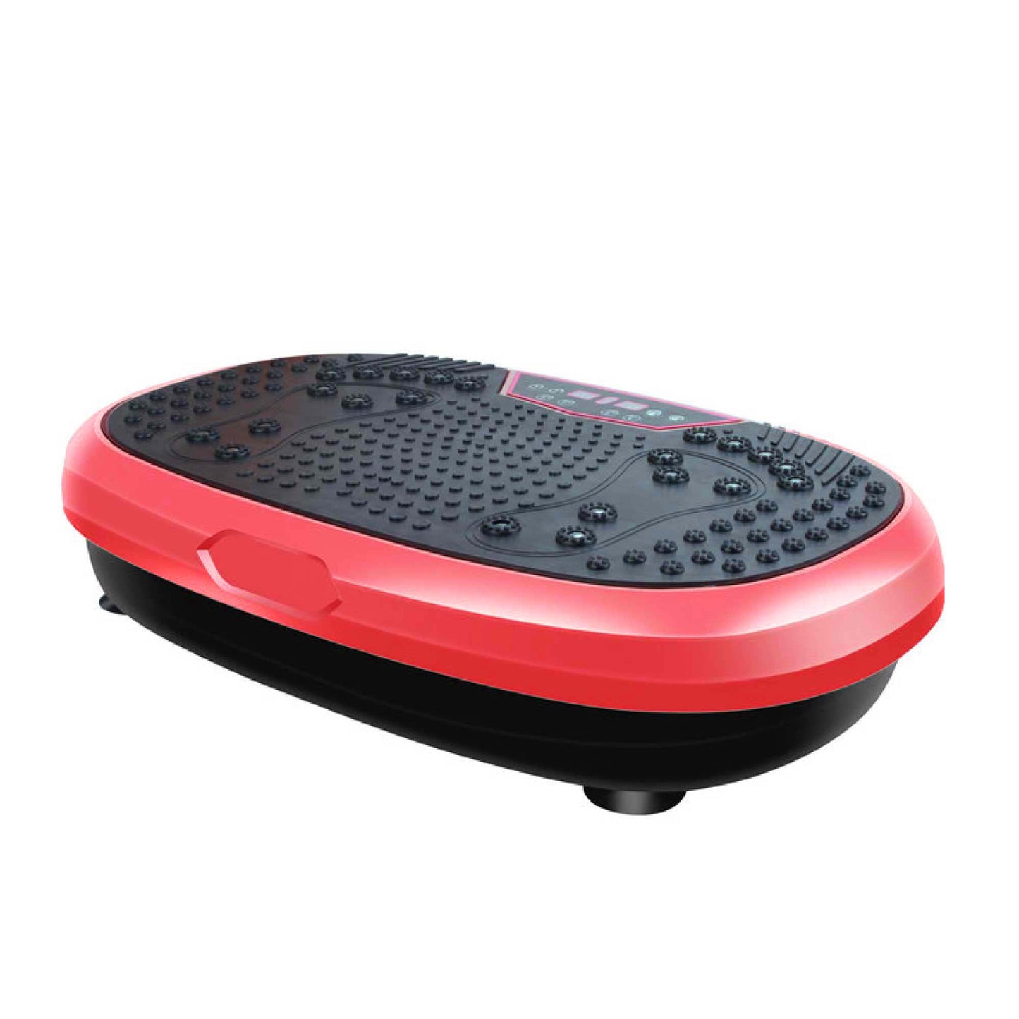 Social Hike Red Mini Vibration Plate - Vibrating Exercise Machine Platform