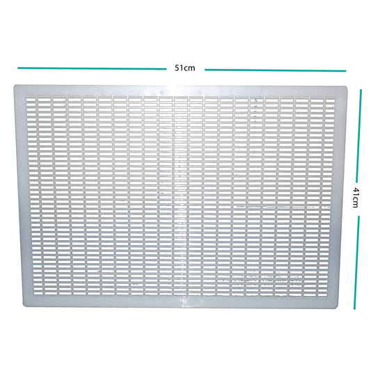 1x Frame Queen Bee Excluder For 10 Frame - Plastic 51x41cm Grill Trapper