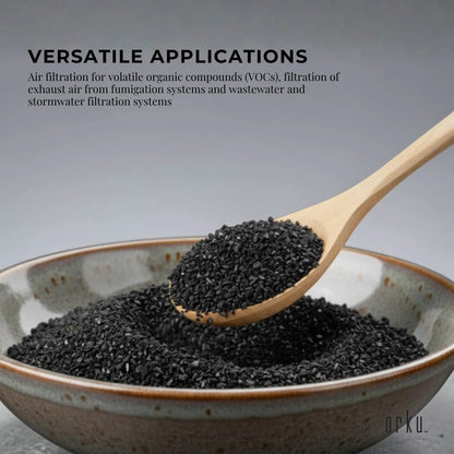 2.5Kg Granular Activated Carbon Tub GAC Coconut Shell Charcoal - Water Filtering