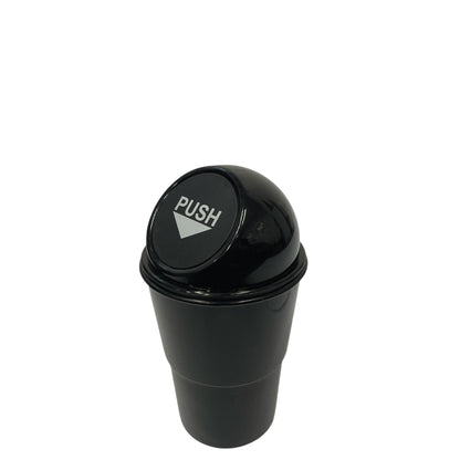 1x 550ml Mini Car Rubbish Bin - Cup Holder Trash Can Coin Ashtray Random Colour