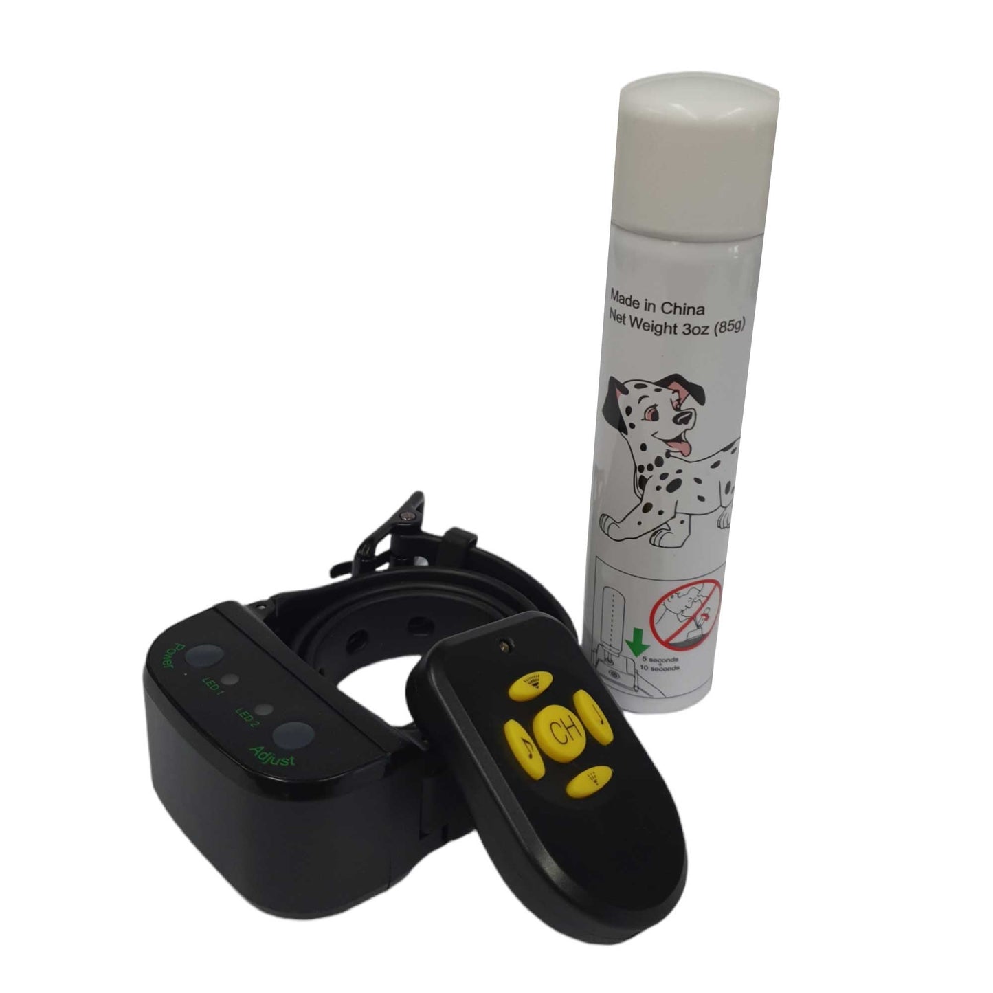 Dog Bark Collar - Automatic + Remote Citronella Rechargeable Mist Spray Training