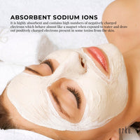 50g Organic Sodium Bentonite Clay Powder - Cosmetic Montmorillonite