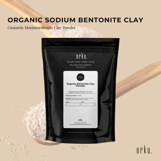 400g Organic Sodium Bentonite Clay Powder - Cosmetic Montmorillonite