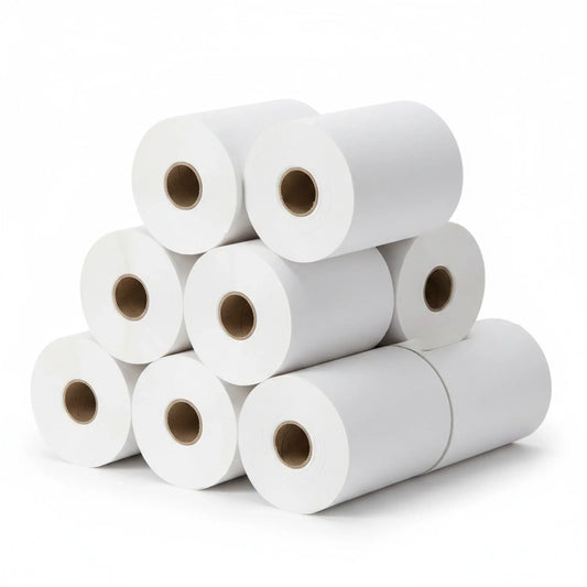 10x Thermal Paper Rolls 57x38mm -  9.5m Register EFTPOS POS Receipt Bulk