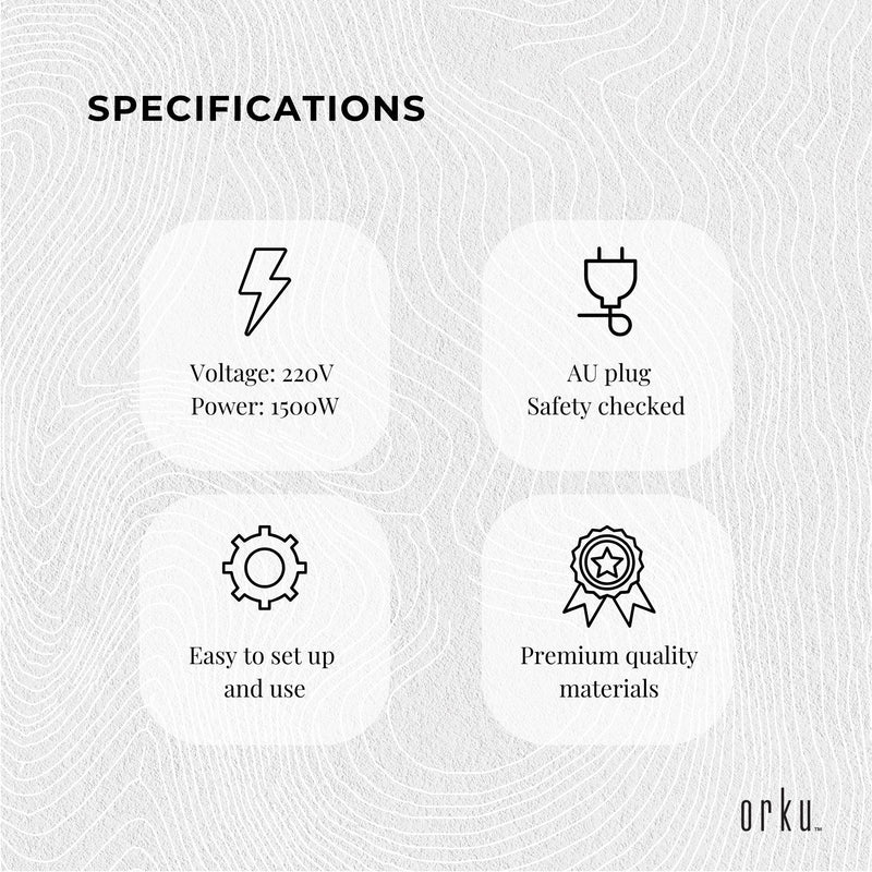 8L Orku Candle Wax Heater With Core Heating Tap - Electric Warmer Melter Pot