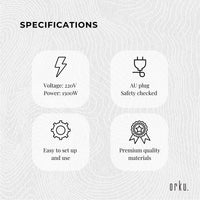 8L Orku Candle Wax Heater With Tap And Accessories - Candle Making Melter Pot